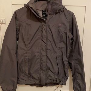 The North Face Grey/Purple Resolve Raincoat